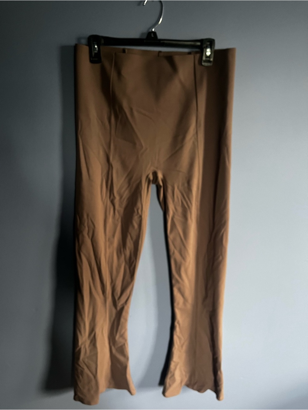 SPANX Tan Flare Leggings
